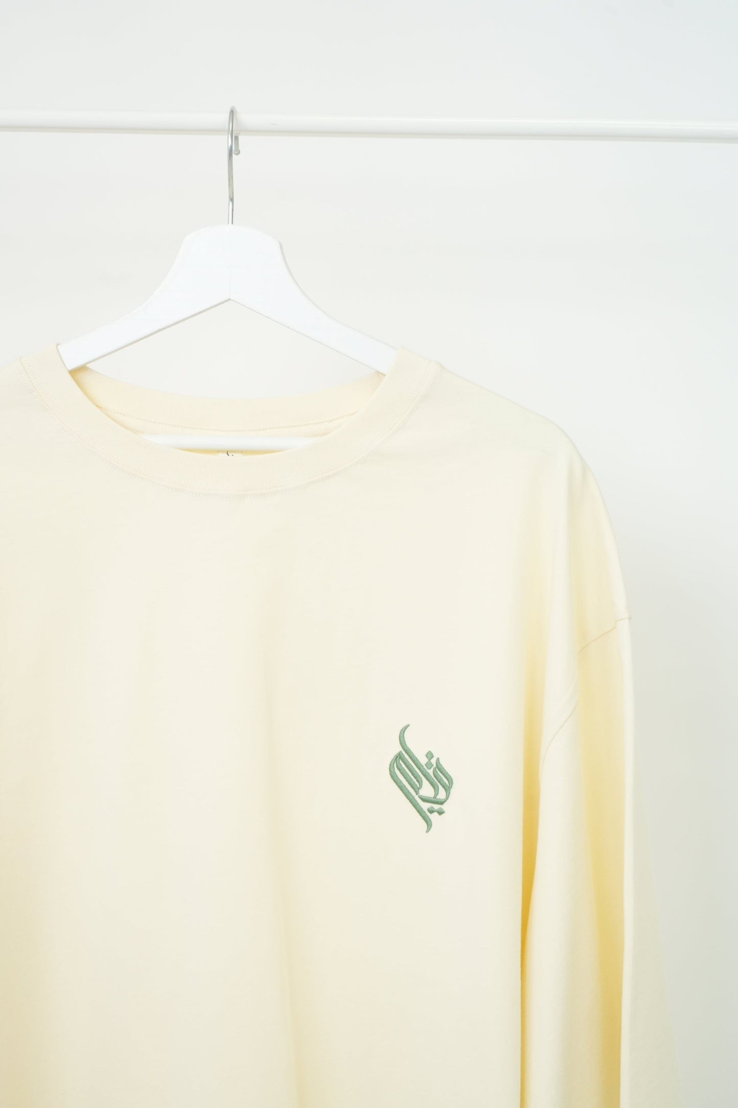 T-shirt QIYYAM oversize - beige écru - 100% coton
